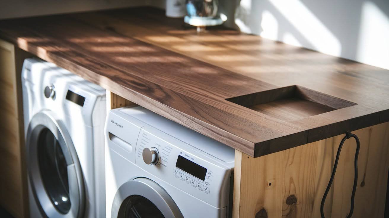 Why Build Your Own Washer Dryer Countertop