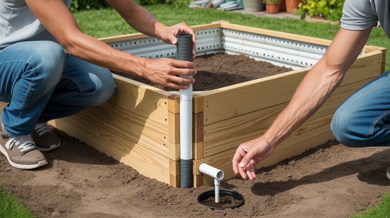 Add Fill and Drain Tubes