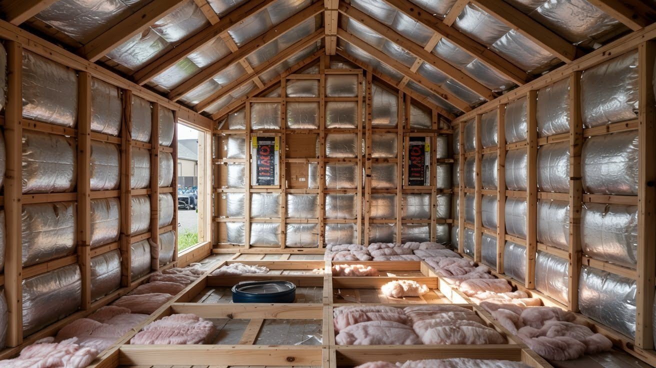 Add Insulation and Ventilation