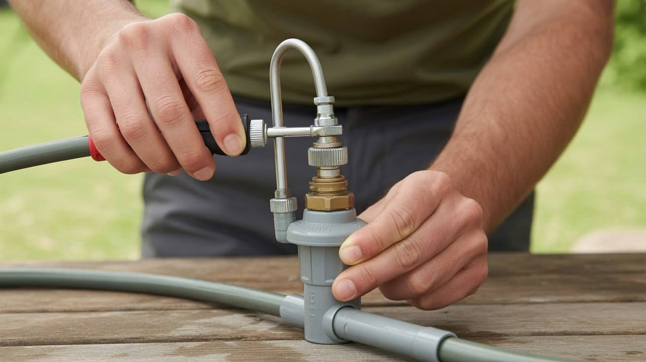 Attach the Hose and Nozzle