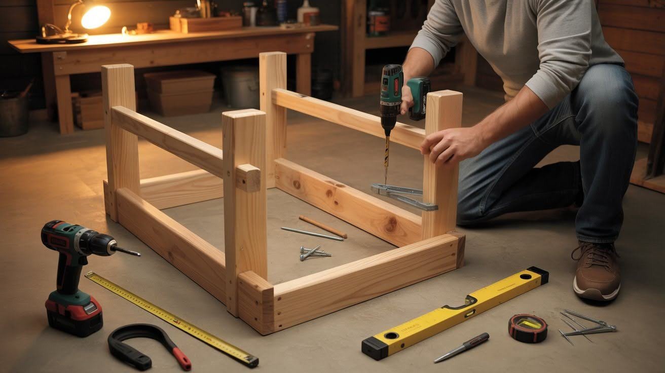 Build the Base and Back Frame