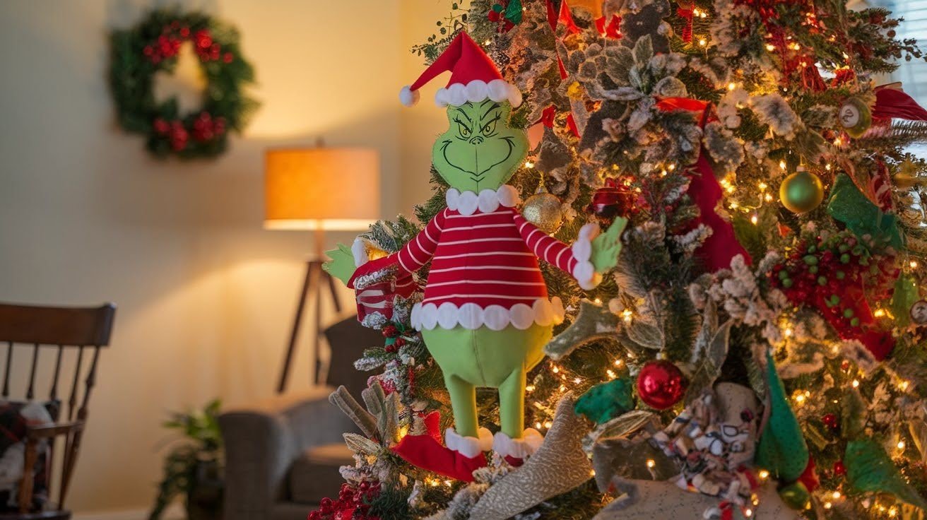 Grinch Christmas Tree Topper