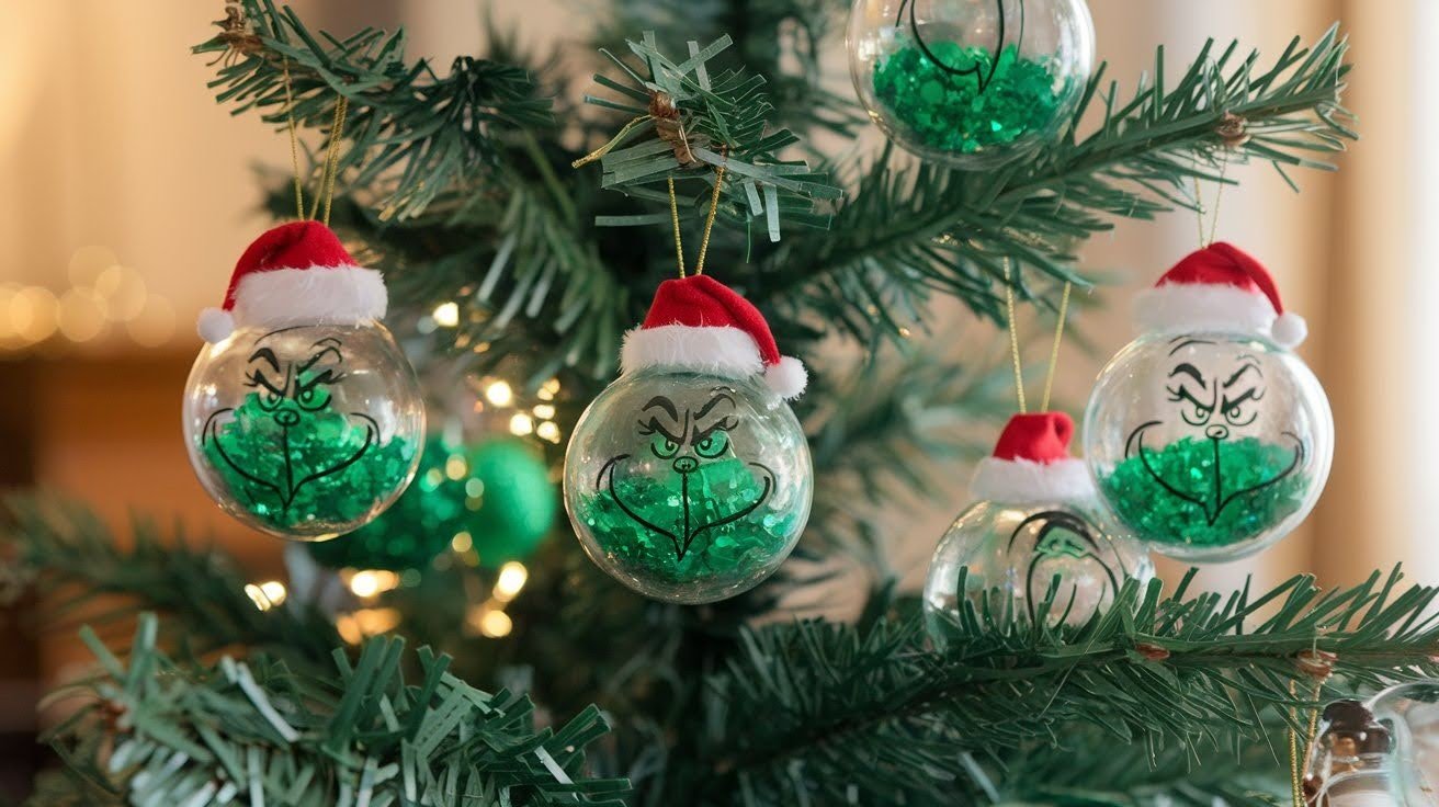 Grinch Ornament Balls