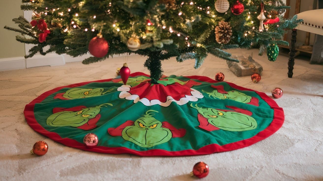 Grinch Tree Skirt
