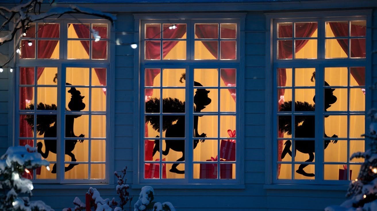 Grinch Window Silhouettes