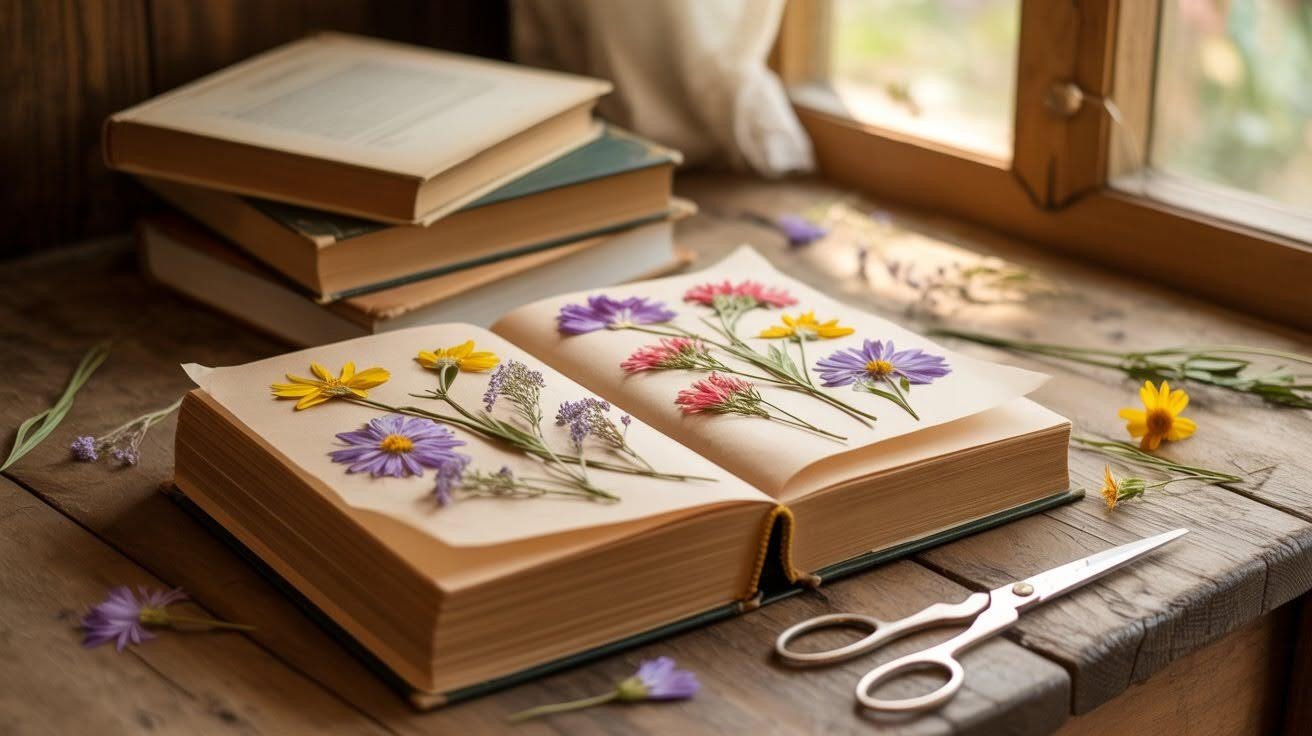 Pressing the Flowers