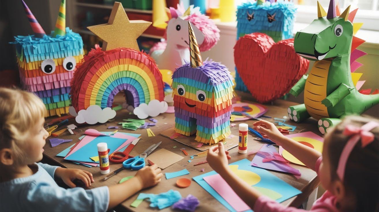 Shaped Piñatas for Kids