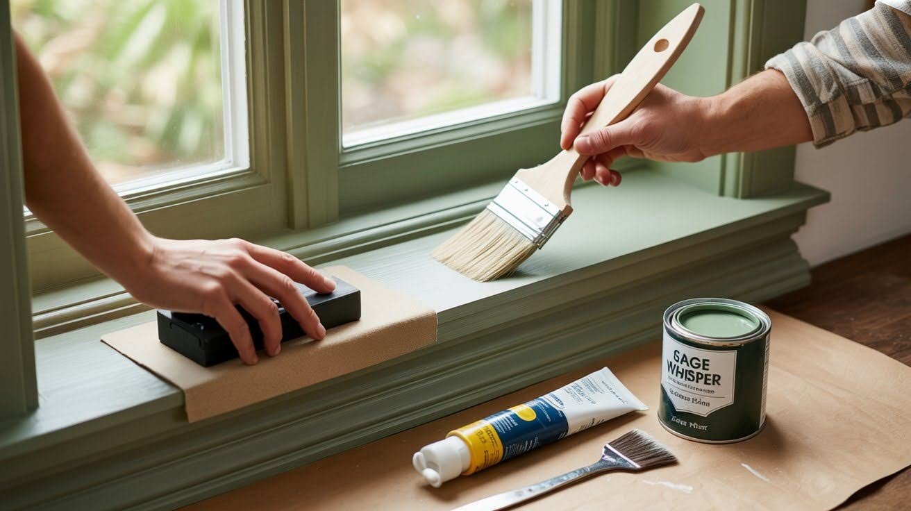 Trim, Sand, and Paint