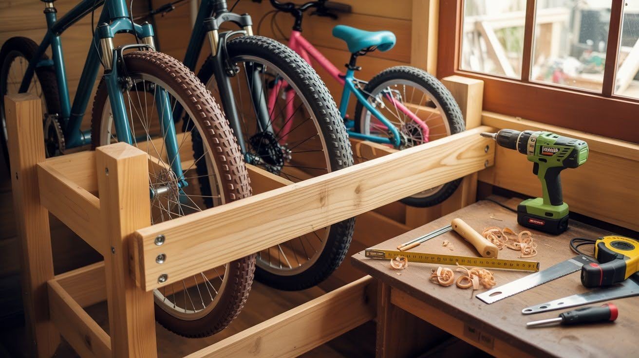 Why Build a Homemade DIY Wooden Bike Rack