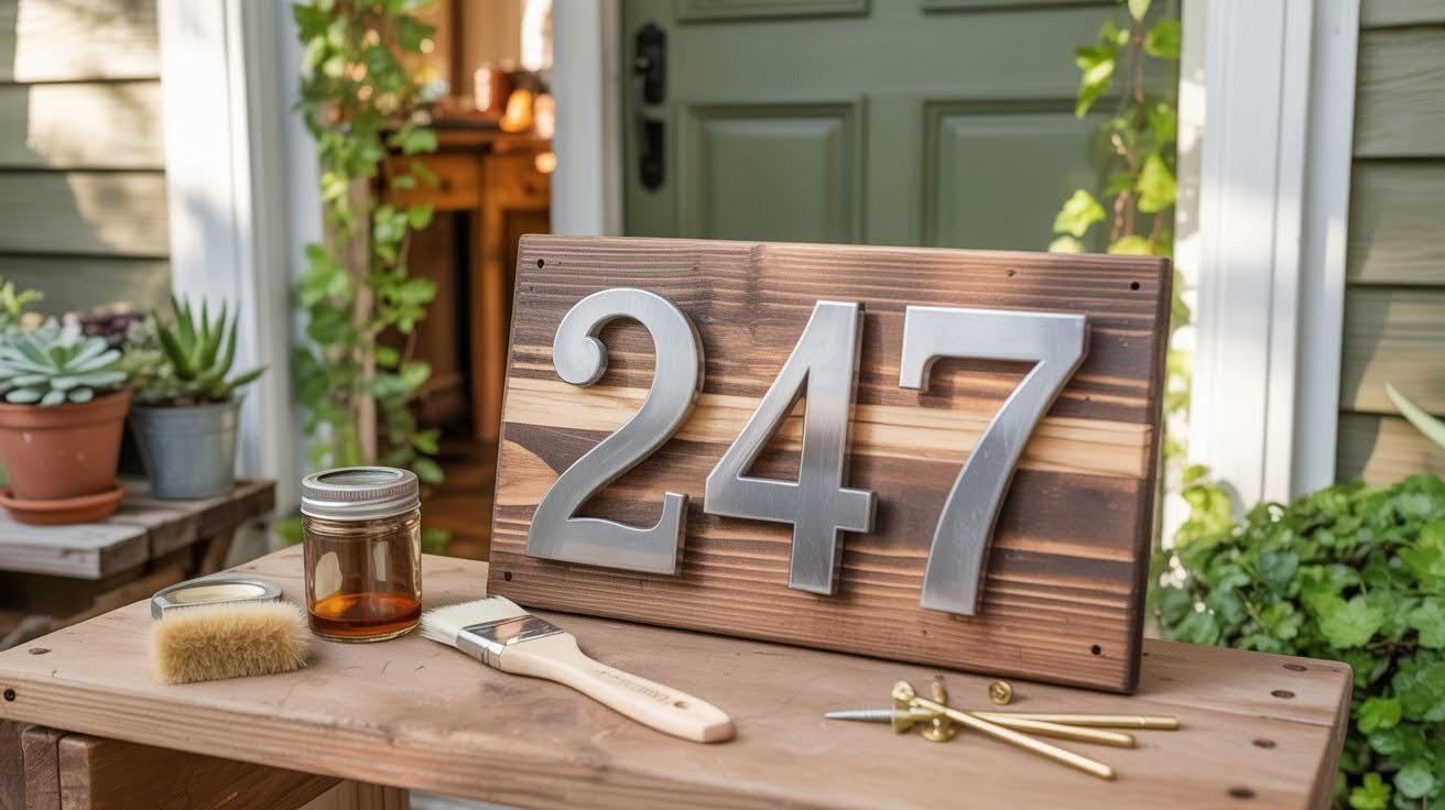 Why Make a DIY House Number Sign